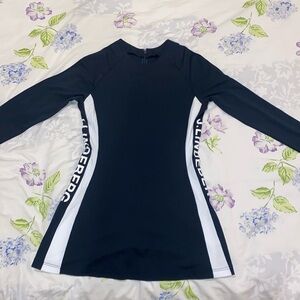 J.Lindeberg Navy Blue Golf/Tennis Mini Dress